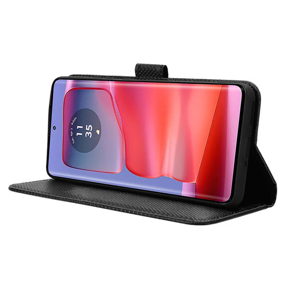 Чохол-книжка для Motorola Edge 50 Pro, Wallet Smart Magnet, чорний