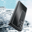 Чехол со стеклом для Samsung Galaxy Z Fold 4 5G, Premium Alloy, Black