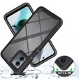 Чoхол Shockproof до Motorola Moto G54 5G, із захисним екраном, чорний