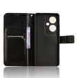 Откидной чехол для Oppo Reno 11F 5G, Crazy Horse Wallet, чёрный