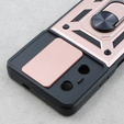 Чохол NOX Camera Slide Infinix Note 30 5G, CamShield Slide, рожевий rose gold