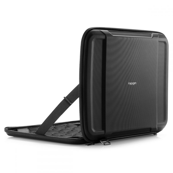 Spigen Чехол для ноутбука 13", Rugged Armor Pouch, Black