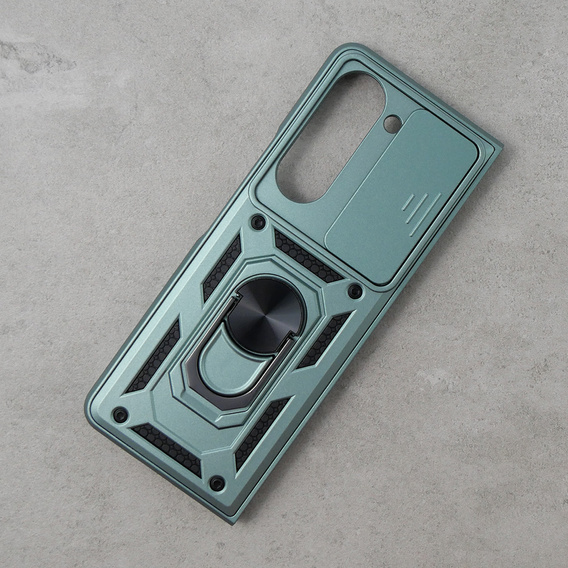 Чехол NOX Camera Slide Samsung Galaxy Z Fold5 5G, CamShield Slide, зеленый