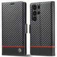 Чехол-накладка для Samsung Galaxy S25 Ultra, Carbon LC.IMEEKE, чёрный