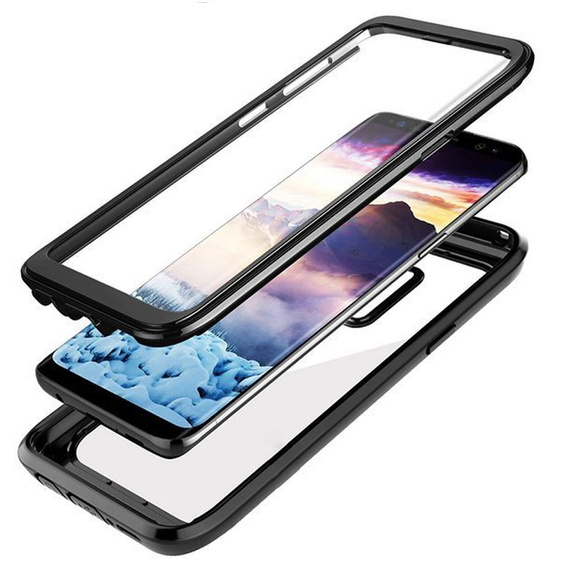 Чoхол Shockproof до Samsung Galaxy S9, із захисним екраном, м'яти