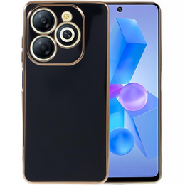 Чехол для Infinix Hot 40i, Glamour CamShield, чёрный