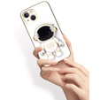 Чехол до iPhone 13 Mini, Astronaut, белый