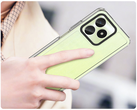 Чoхол до Realme C63, Fusion Hybrid, прозорий