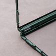 Магнітний чохол Dual Glass MagSafe для Samsung Galaxy S22 Ultra, зелений