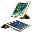 Чохол для iPad 9.7 2018 / 2017/ Air / Air 2, Smartcase з місцем для стилуса, золотий