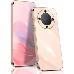 Чохол для Honor Magic 5 Lite, Glamour CamShield, рожевий rose gold