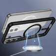Чехол для Samsung Galaxy S22, Electro MagSafe, чёрный + стекло для экрана