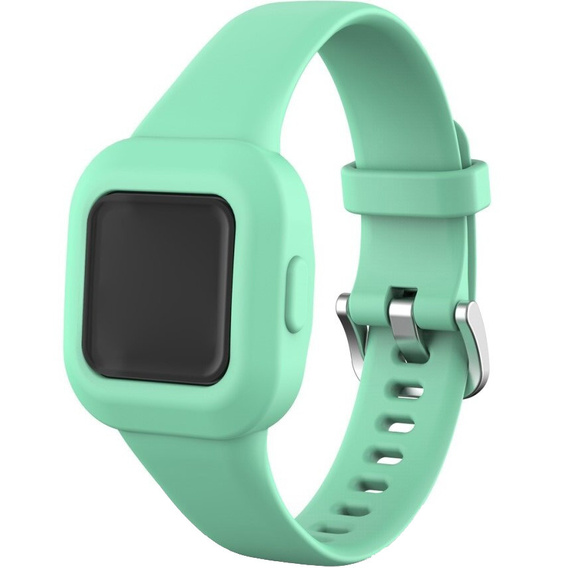 Силиконовый ремешок для Garmin Vivofit jr 3, зелёная