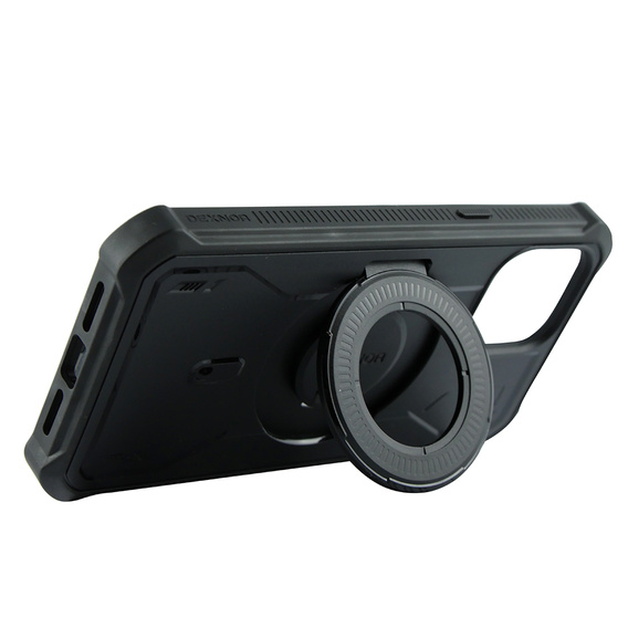 Бронированный чехол для iPhone 13 Pro Max, Dexnor Full Body MagSafe, черный
