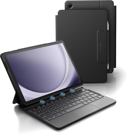 Магнитный чехол Dexnor с клавиатурой и тачпадом для Samsung Galaxy Tab A9+