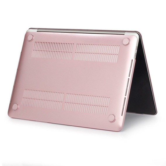 Чехол  Hard Case Macbook Pro 13 2016 - 2019 - Black - Rose Gold