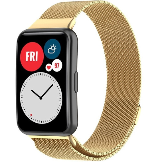 Браслет  MilaneseBand для Huawei Watch Fit - Gold