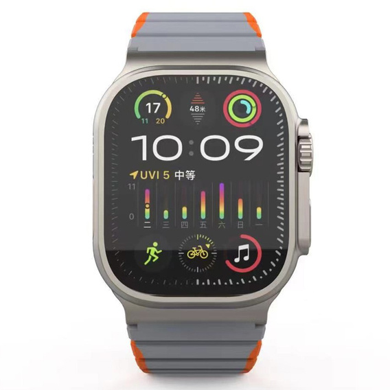 Магнитный ремешок для Apple Watch 1/2/3/4/5/6/7/8/9/SE/ULTRA/ULTRA 2 42/44/45/49MM