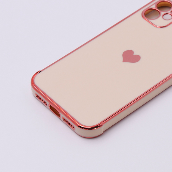 Чехол до Apple iPhone 11, Electro heart, розовый rose gold