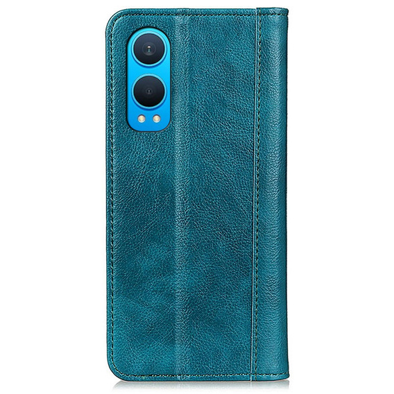 Чохол-фліп для OnePlus Nord CE4 Lite, Split Leather, зелений