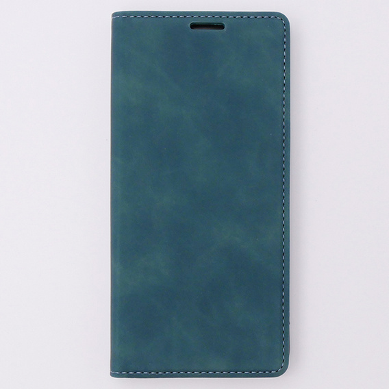 Чехол для Oppo Reno 10 / 10 Pro, ERBORD Vintage, бумажник с клапаном, синий