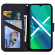 Чехол Wallet до Xiaomi Redmi Note 11 / 11S, Panda, Black