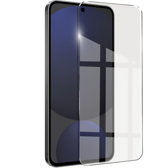 Чохол для Samsung Galaxy S24 FE, для MagSafe, ERBORD Matt Case, чорний + захисне скло