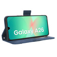 Откидной чехол для Samsung Galaxy A26, Card Slot, темно-синий