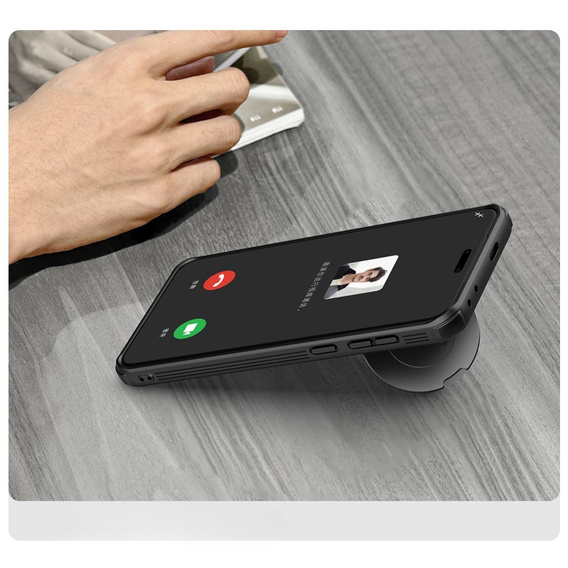 бронированный чехол Nillkin для Honor Magic 7 Pro, CamShield Prop, для Magsafe, чёрный