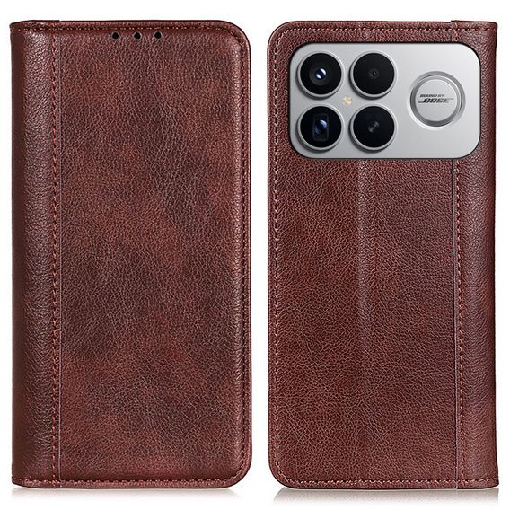 Чохол з клапаном Split Leather для Xiaomi Poco F8 Ultra