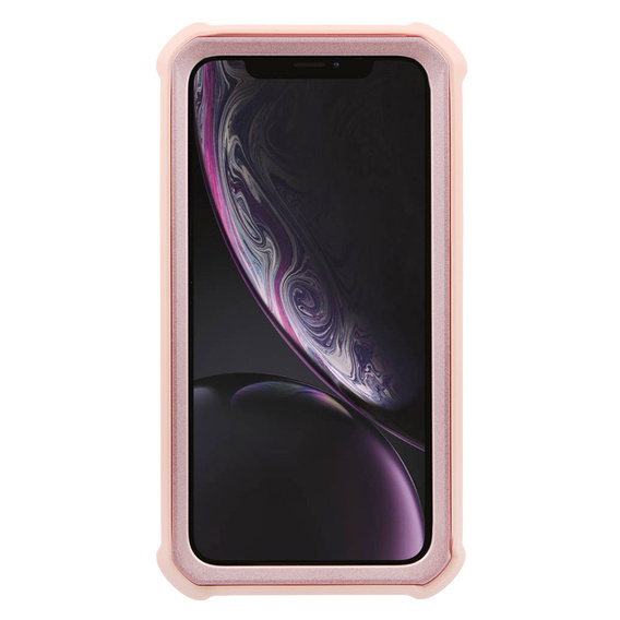 Бронированный чехол для iPhone XS Max, Dexnor Full Body, розовый