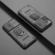 Чохол для Realme C67 4G, KickStand Camera Lens, чорний