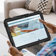 Чохол для Samsung Galaxy Tab S10 Lite / S10 FE / S9 FE, Solid360, чорний