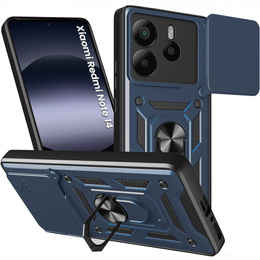 Чехол NOX Camera Slide Xiaomi Redmi Note 14 4G, CamShield Slide, синий