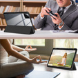 Чехол для Xiaomi Pad 6S Pro 12.4, Smartcase Hybrid, с местом для стилуса, чёрный