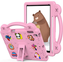 Дитячий чохол для планшета iPad 9.7" 2018/2017 (6/5 gen.) / Pro 9.7" 2016, Cute Patterns, з підставкою, рожевий