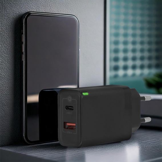 Сетевое зарядное устройство XO CE15 20W, USB-C, белый
