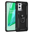 Бронированный Чехол до OnePlus 9 Pro, Nox Case Ring, чёрный