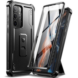 Бронированный чехол для Samsung Galaxy S22 Ultra, Dexnor Full Body, чёрный