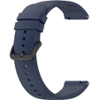 Силиконовый ремешок 20mm, Midnight Blue/Black Buckle