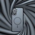 Чохол для Xiaomi Poco X7 Pro 5G, для MagSafe, ERBORD Matt Case, чорний