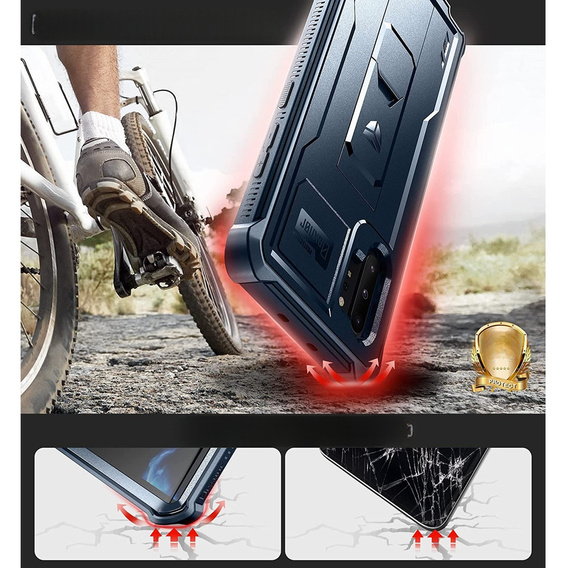 Броньований чохол для Samsung Galaxy Note 10 Plus Dexnor Full Body, Dexnor Full Body, м'яти