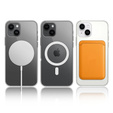 Чехол для iPhone 15 ERBORD CrystalMag, прозрачный