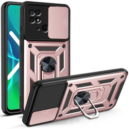 Чохол NOX Camera Slide Xiaomi Redmi 10C, CamShield Slide, рожевий rose gold