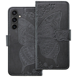 Чохол-книжка для Samsung Galaxy S23 FE, Butterfly, чорний