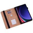 Чехол для Samsung Galaxy Tab S10 Lite / S10 FE / S9 FE / S9, Classic, с местом для стилуса, красный