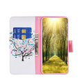 Чохол-книжка для Motorola Moto G53 5G / G23 / G13, Wallet, colorful tree, білий