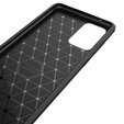 Чoхол до Samsung Galaxy A72 5G / A72 LTE, Carbon, чорний