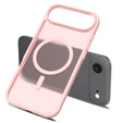 Матовый чехол для iPhone Air, для MagSafe, полупрозрачный розовый
