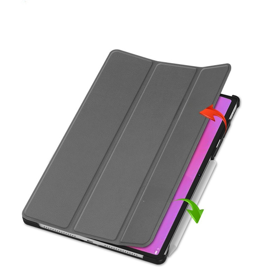Чохол для Lenovo Yoga Tab Plus, Smartcase, сірий
